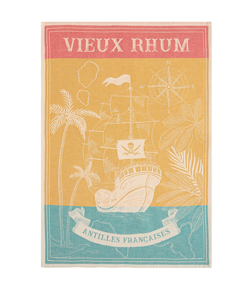Geschirrtuch Jacquard 'Vieux Rhum' - Coucke