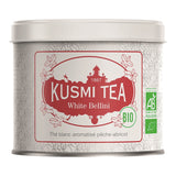 Bio Weißer Tee 'White Bellini' mit Pfirsich-Aprikosengeschmack in der 90 g Metalldose - Kusmi Tea / DE-ÖKO-006