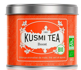 Bio Mate-Teemischung 'Boost' mit grünem Tee und Gewürzen in der 100 g Metalldose - Kusmi Tea / DE-ÖKO-006