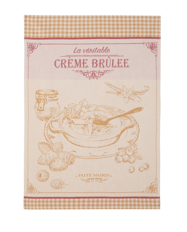 Geschirrtuch Jacquard 'Crème brûlée'