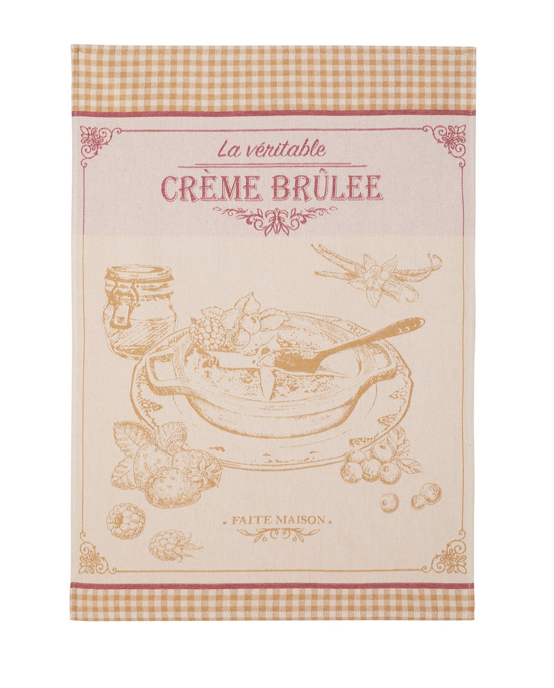 Geschirrtuch Jacquard 'Crème brûlée' - Coucke