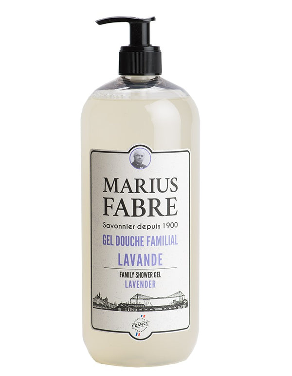 Duschgel für die ganze Familie Lavendel 1 Liter - Marius Fabre