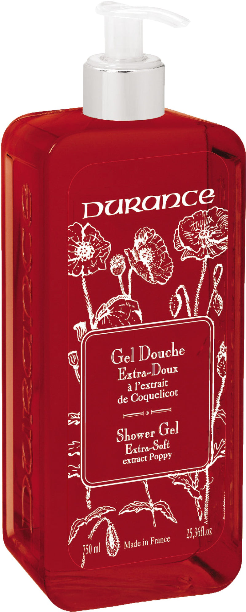 Duschgel Mohnblüte 750 ml - Durance