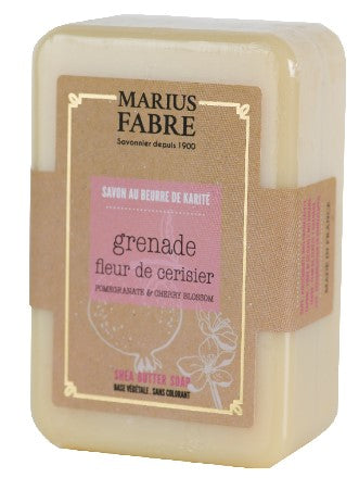 Savon de Marseille Kirschblüte-Granatapfel 250 g - Marius Fabre