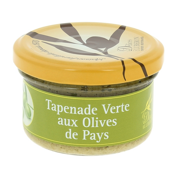 Paste aus grünen Oliven (Tapenade Verte) 210 g - Les Délices du Luberon