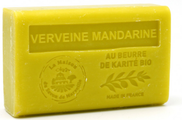 Naturseife Eisenkraut-Mandarine (Verveine-Mandarine) 125 g - La Maison du Savon de Marseille